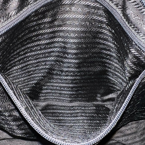 Prada large Nylon and Leather Tote Bag -Luxury Handbag Giveaway - Picture 4 of 7